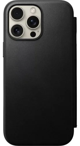 Фото: Чохол Nomad for Apple iPhone 16 Pro Max - Modern Leather Folio Black (NM01675785) № 17 | KTC