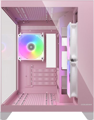 Корпус Cougar FV150 Mini Pink with window (FV150 MINI Pink)