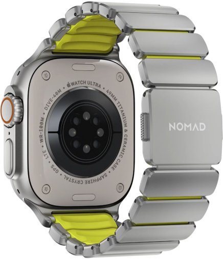 Ремінець Nomad for Apple Watch 46/49mm - Stratos Natural Hardware Volt (NM011147858)