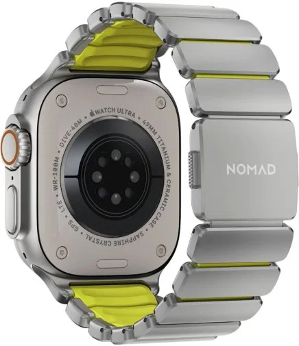 Фото: Ремінець Nomad for Apple Watch 46/49mm - Stratos Natural Hardware Volt (NM011147858) № 12 | KTC