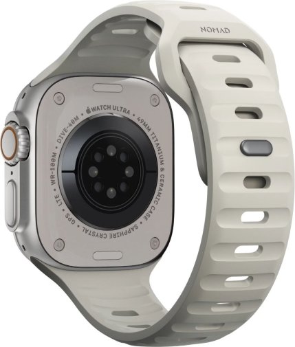Ремінець Nomad for Apple Watch 46mm/49mm - Sport Band Stone (NM014896858)