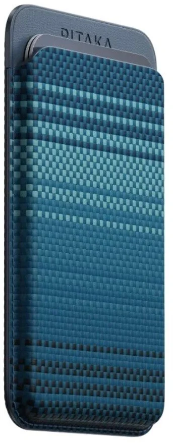 Фото: Чохол для пластикових карт Pitaka for iPhone - Magnetic Woven Moonrise (MWW2403) № 10 | KTC