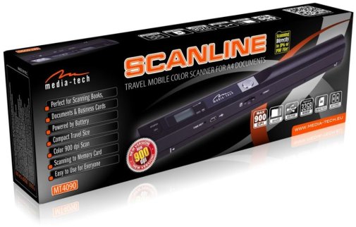 Сканер Media Tech ScanLine MT4090 Black
