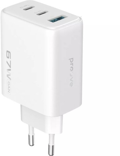 Зарядний пристрій Proove Silicone Power 2 67W White (WCSP26120002)