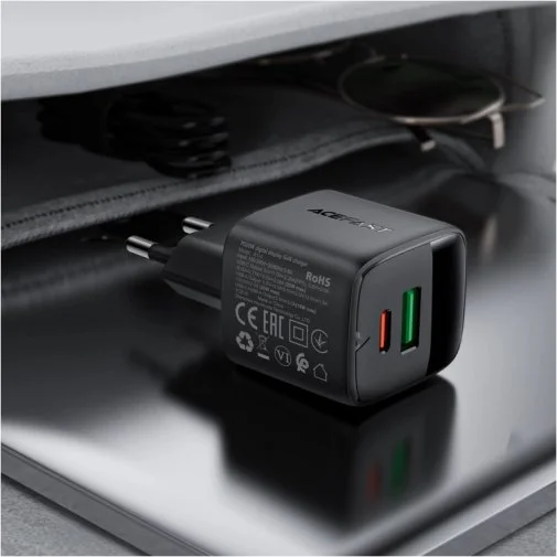 Фото: Зарядний пристрій Acefast A114 GAN 25W Black (6974316284437) № 13 | KTC