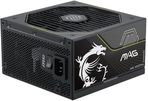Фото: Блок живлення MSI 1000W MAG A1000PLS PCIE5 № 7 | KTC
