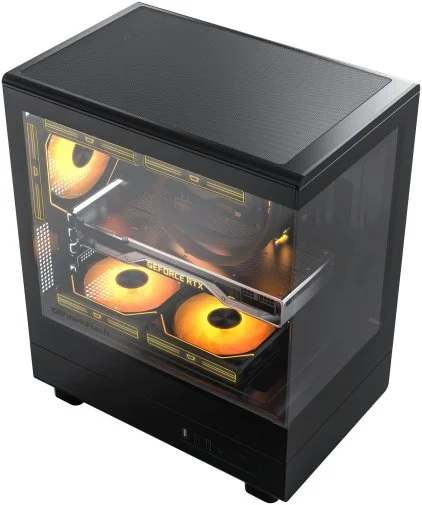Фото: Корпус DARKFLASH DB330M Black with window (DB330M BLACK) № 25 | KTC