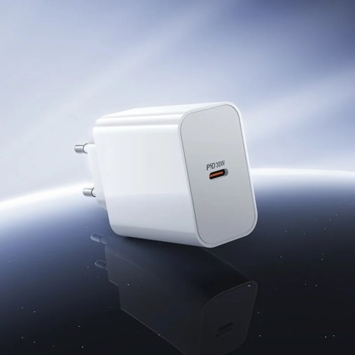 Зарядний пристрій BOROFONE BA107A Stellar PD 30W White (6941991125348)