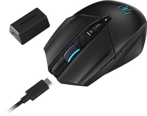 Миша Acer Predator Cestus 535 WL/BT/USB Black (GP.MCE11.043)