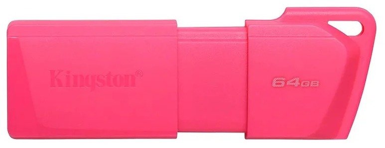 Флешка USB Kingston DataTraveler Exodia M 64Gb Neon Pink (KC-U2L64-7LN)