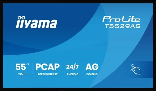 Фото: Інтерактивний дисплей iiyama T5529AS-B1AG 54.6 № 24 | KTC