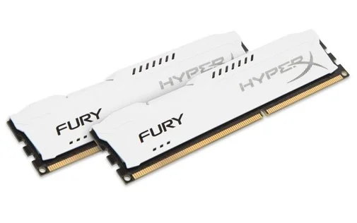 Фото: Оперативна пам’ять Kingston HyperX Fury White DDR3 2x4GB (HX316C10FWK2/8) № 5 | KTC