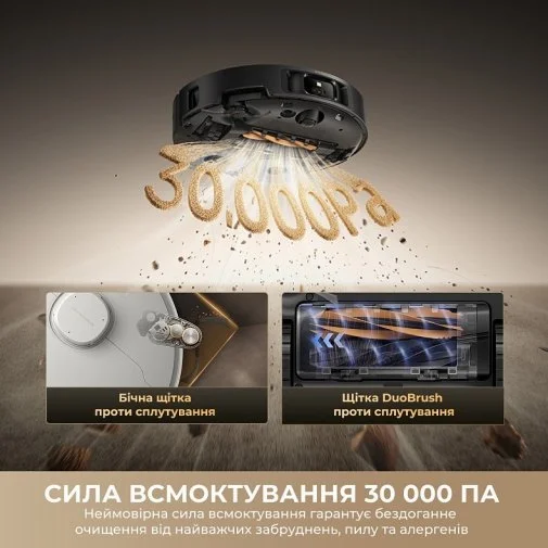 Фото: Робот-пилосос Dreame Bot Matrix 10 Pro White (RLM61HE-Wh) № 19 | KTC