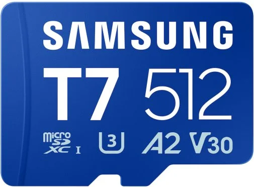 Фото: FLASH пам'ять Samsung T7 UHS-I U3 V30 A2 Micro SDXC 512GB (MB-MB512T/WW) № 7 | KTC