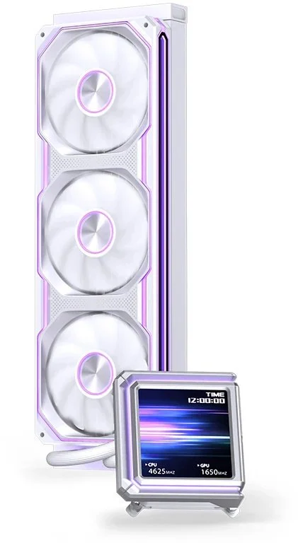 Фото: Система рідинного охолодження Jonsbo TX-360 White № 37 | KTC
