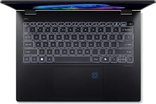 Фото: Ноутбук Acer TravelMate P6 14 AI TMP614-54-TCO-73VF NX.BJLEU.009 Black - 14" IPS 60 Гц / Intel Core Ultra 7 / 256V / DDR5 16 ГБ / PCI-E SSD 512 ГБ / Intel Arc Graphics 140V № 14 | KTC