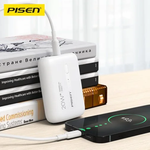 Фото: Батарея універсальна Pisen Power Tiny 10000mAh 20W Black (TS-D304_Black) № 10 | KTC