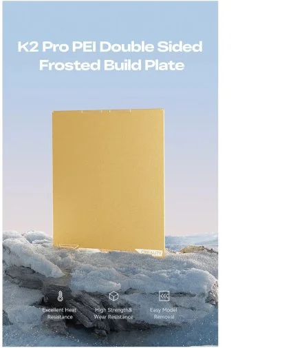 Фото: Накладка для платформи CREALITY з PEI покриттям для 3D принтера K2 Pro (4004090163) № 19 | KTC