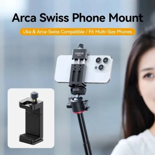 Фото: Універсальний тримач Ulanzi MA33 Phone Holder Black (M022) № 15 | KTC