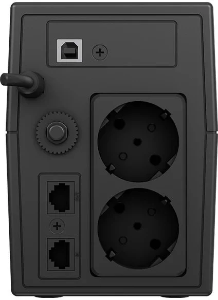 Фото: ДБЖ Tescom LEO 800AP 480W 2xSchuko (900020310) № 8 | KTC