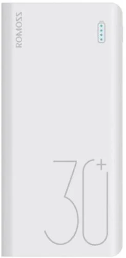 Фото: Батарея універсальна Romoss Sense8+ 30000mAh 18W White (PHP30-401-02) № 9 | KTC