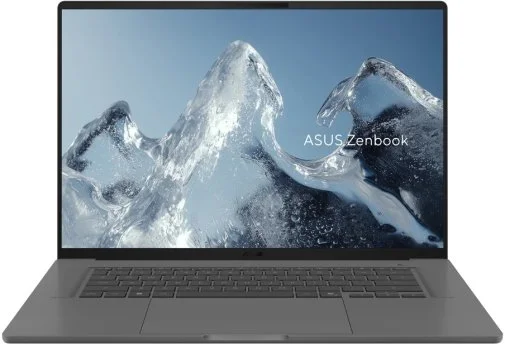 Фото: Ноутбук ASUS Zenbook A16 UX3607QA-SH011W Iceland Gray - 16" OLED 60 Гц / Snapdragon X1 / X1-26-100 / DDR5 16 ГБ / PCI-E SSD 1 ТБ / Adreno GPU № 8 | KTC