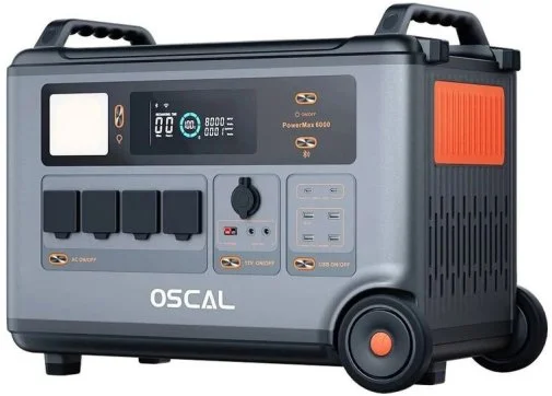 Фото: Зарядна станція Oscal PowerMax 6000 6000W, 3600Wh № 9 | KTC