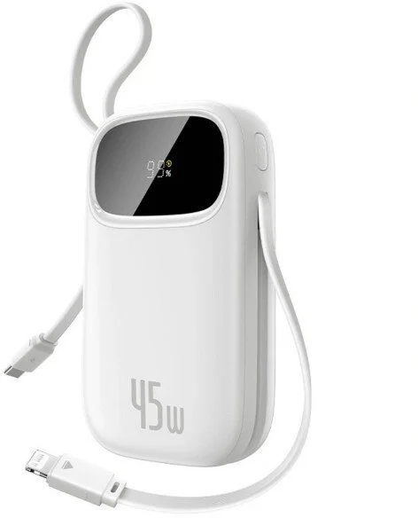 Фото: Батарея універсальна Baseus EnerFill FC31 Qpow 3 10000mAh 45W White (E0028C01) № 9 | KTC