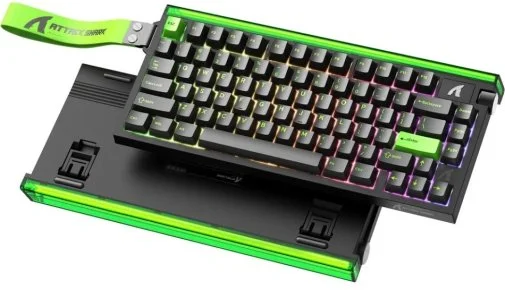 Фото: Клавіатура Attack Shark R85 HE Magnetic Switch Green Black (R85HEGRN_AS) № 11 | KTC