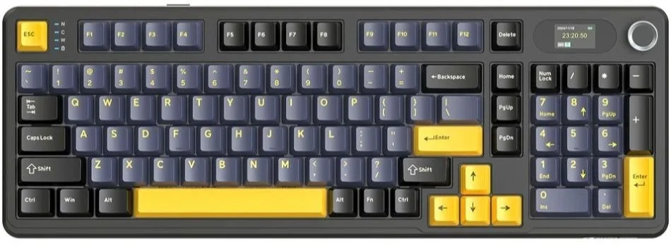 Фото: Клавіатура Attack Shark X98 Pro WL/BT/USB Star Black (X98PROSB_AS) № 11 | KTC