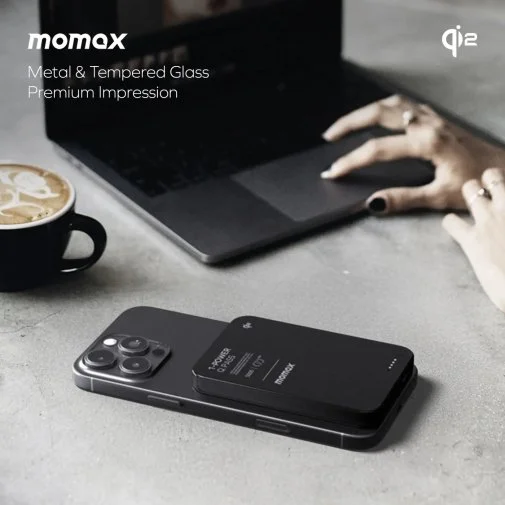 Фото: Батарея універсальна Momax 1-Power Q.Pass 5000mAh 20W / Qi 15W Titanium (IP129Q2L) № 20 | KTC