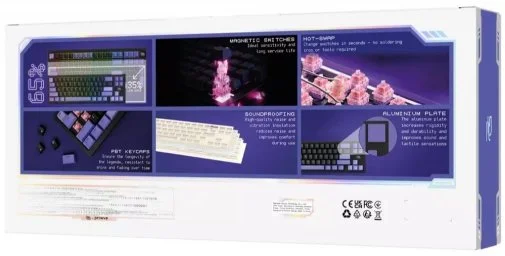 Фото: Клавіатура Proove Gaming Aress KTT AquaPrime Magnetic USB Black/Purple (MKAR00022416) № 23 | KTC