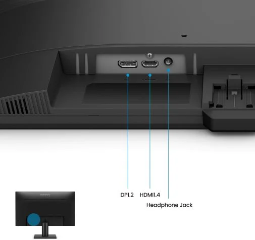Фото: Монітор BenQ GW2490P Black (9H.LPELJ.LBE) - 23.8" IPS / 1920×1080 / 120 Гц № 15 | KTC