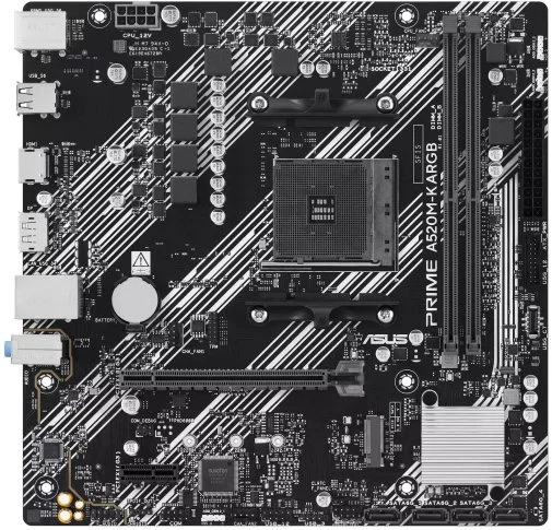 Фото: Материнська плата ASUS PRIME A520M-K ARGB № 10 | KTC