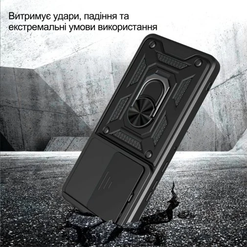 Фото: Чохол BeCover for Motorola Moto G77 - Military Black (716252) № 13 | KTC