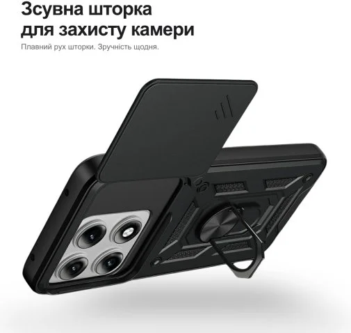 Фото: Чохол BeCover for Motorola Edge 70 Pro - Military Black (716257) № 11 | KTC