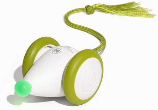 Фото: Інтерактивна розумна іграшка-мишка для котів Cheerble Wicked Mouse Green (CWJ03G) № 12 | KTC