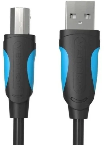 Фото: Кабель Vention AM / BM 1.5m Black (VAS-A16-B150) № 8 | KTC