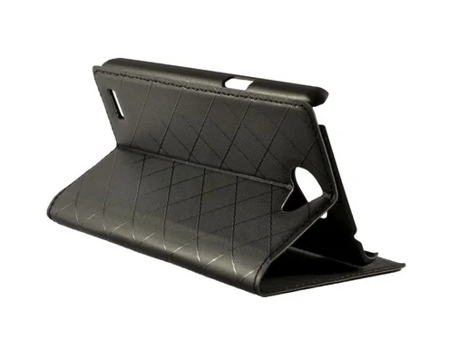 Фото: Чохол Vellini для LG Max x155 - NEW Book Stand чорний № 7 | KTC