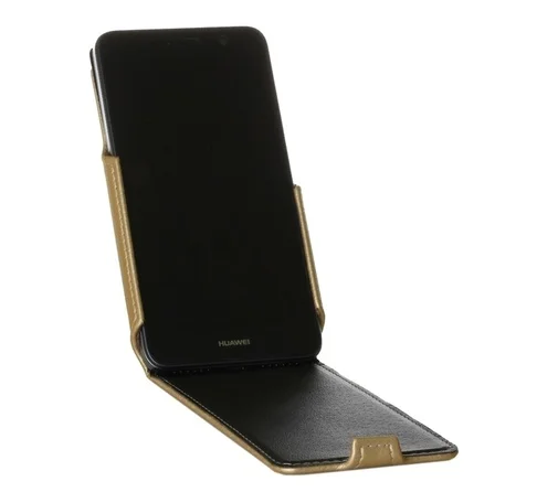 Фото: Чохол Red Point для Huawei Y6 Pro - Flip case золотий № 7 | KTC