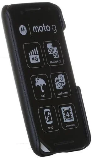 Фото: Чохол Red Point для Motorola MOTO G (3Gr) - Back case чорний № 5 | KTC