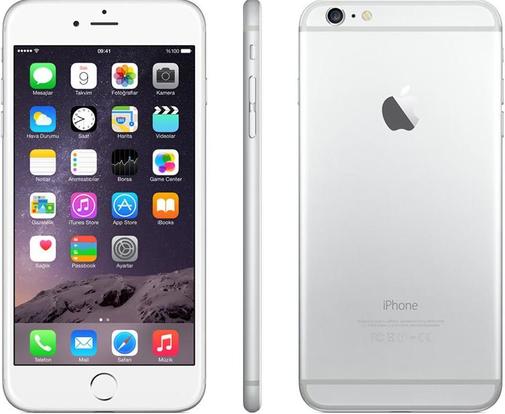Смартфон Apple iPhone 6 Plus A1524 128 ГБ сріблястий ((A) MGAE2RM/A)