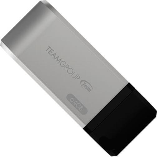 Флешка USB Team WG02 64 ГБ (TWG02CGC01) сіра