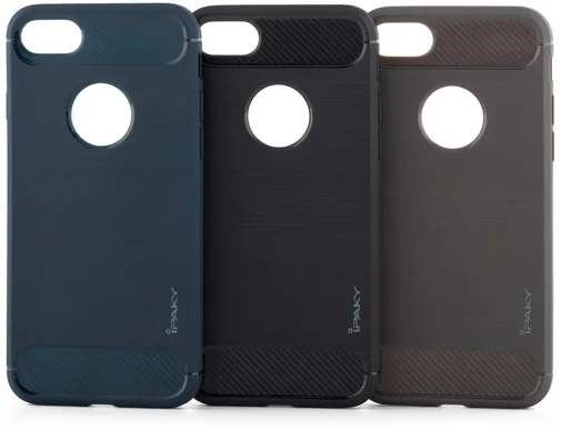 Фото: Чохол iPaky для iPhone 7 - slim TPU сірий № 7 | KTC