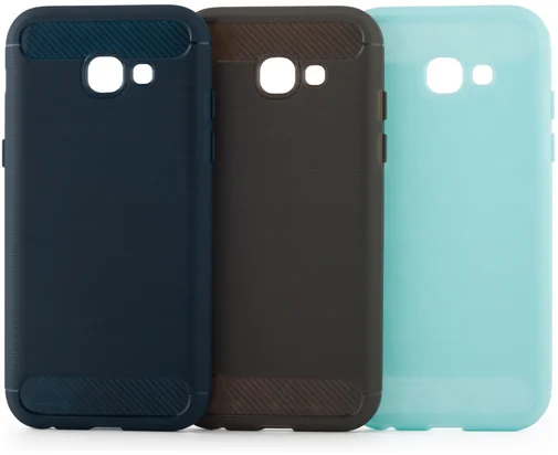 Фото: Чохол Viseaon для Samsung A520 A5 2017 - TPU синій № 7 | KTC