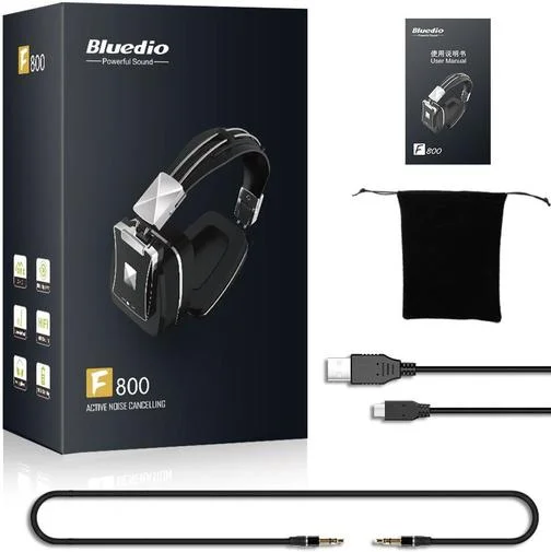 Фото: Гарнітура Bluedio F800 Black № 17 | KTC