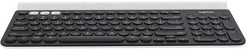 Фото: Клавіатура Logitech K780 Multi-Device Wireless Us/Ukr Dark grey/Speckled White (920-008042) № 15 | KTC