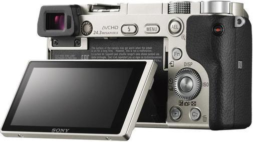 Цифрова фотокамера SONY Alpha 6000 kit 16-50 мм срібляста