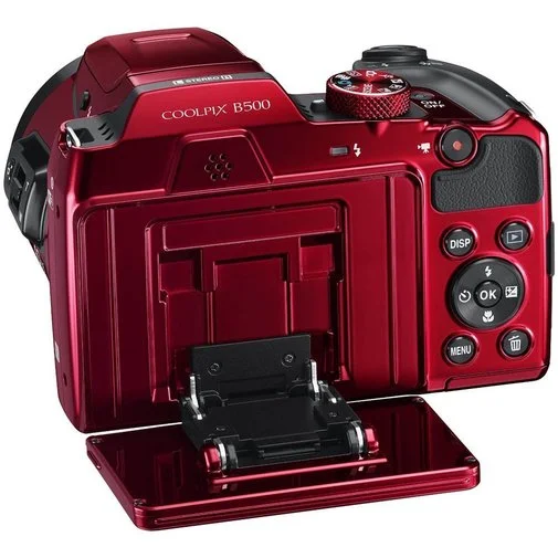 Фото: Цифрова фотокамера Nikon Coolpix B500 Red (VNA953E1) № 13 | KTC