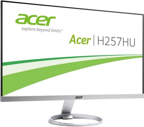 Монітор Acer H257HUsmidpx (UM.KH7EE.001) сріблястий